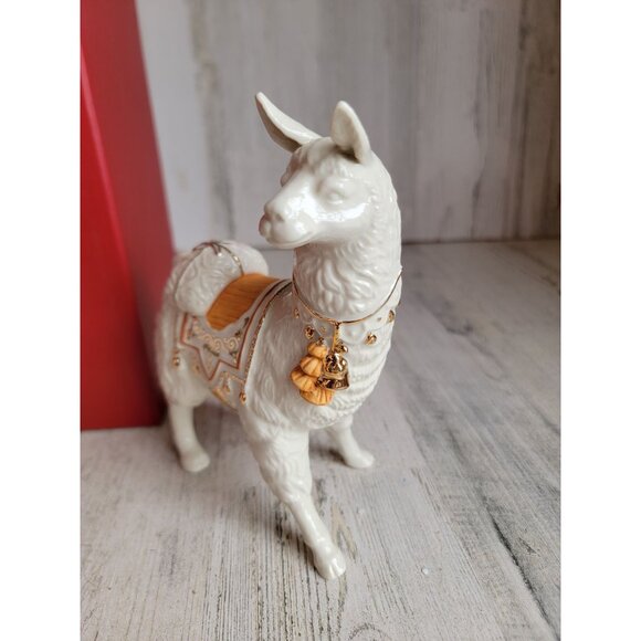 Lenox NEW llama nativity first blessing animal Xmas figure - Picture 4 of 7